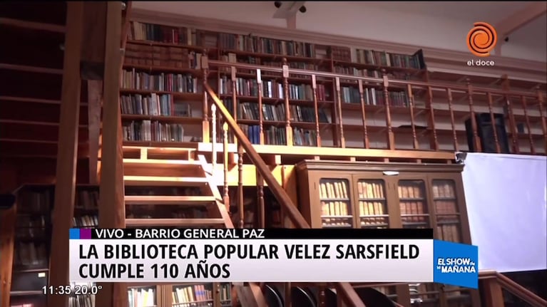 Se cumplen 110 años de la Biblioteca Popular Vélez Sarsfield