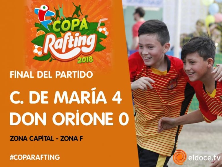 Se definieron más cruces de octavos del Fútbol Infantil