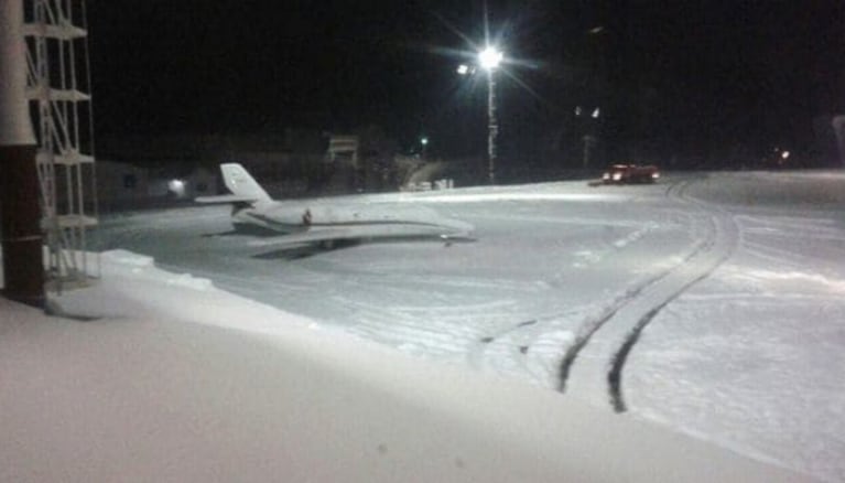 Se despistó un avión privado en Bariloche