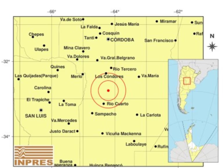 Se detectaron dos sismos el 4 de julio pasado.