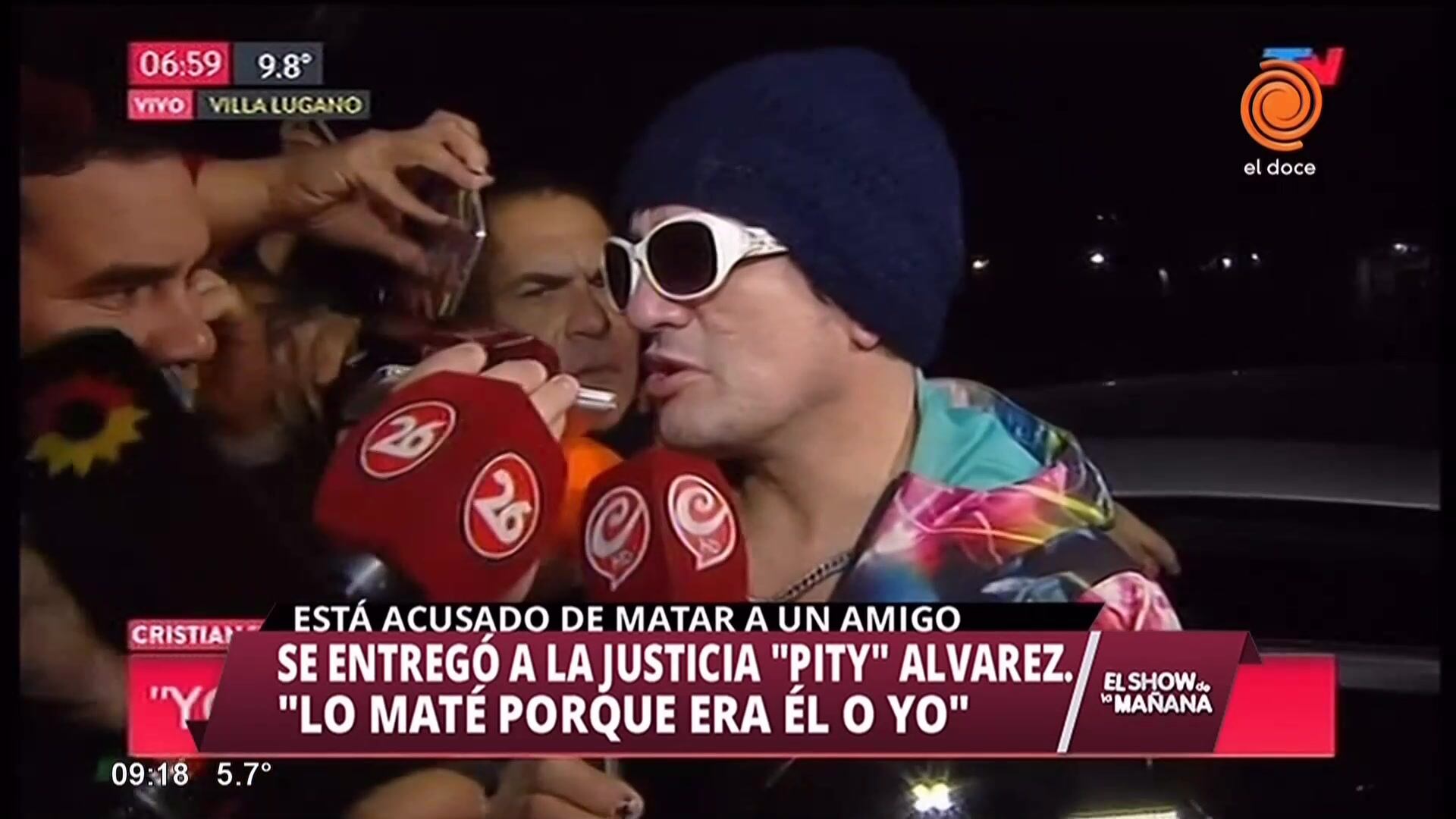 Se entregó el "Pity" Álvarez
