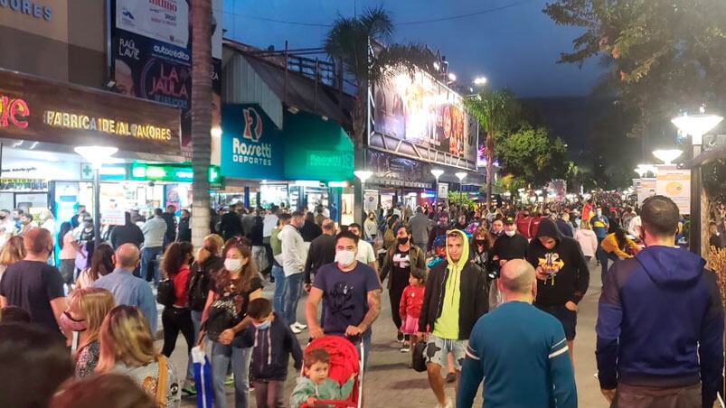 Se espera que la ocupación durante este último fin de semana de enero trepe al 70 por ciento. (Foto: Fernando Villa)