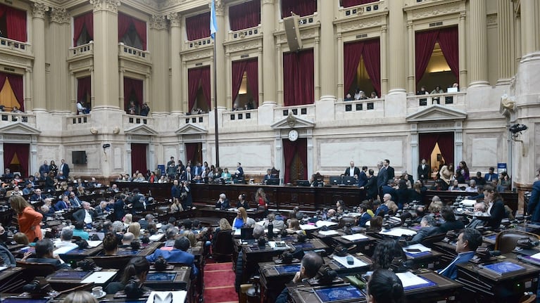 Se espera una larga jornada en la Cámara de Diputados.