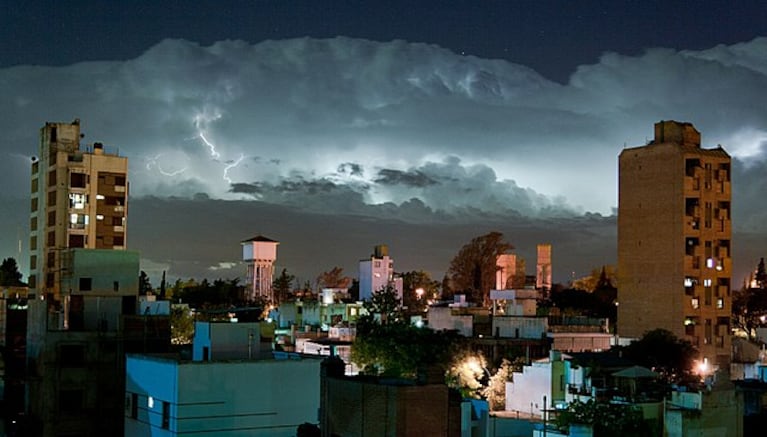 Se esperan tormentas de importante intensidad en Córdoba.