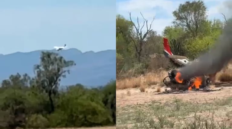 Se estrelló una avioneta narco.