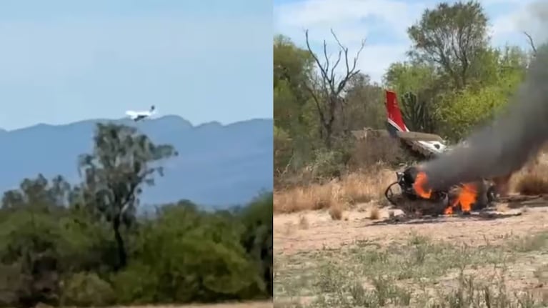 Se estrelló una avioneta narco.