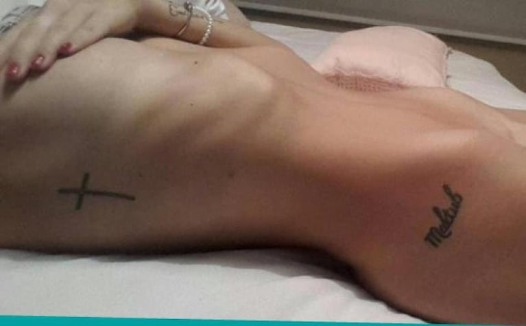 Se filtraron supuestas fotos de la China Suárez desnuda