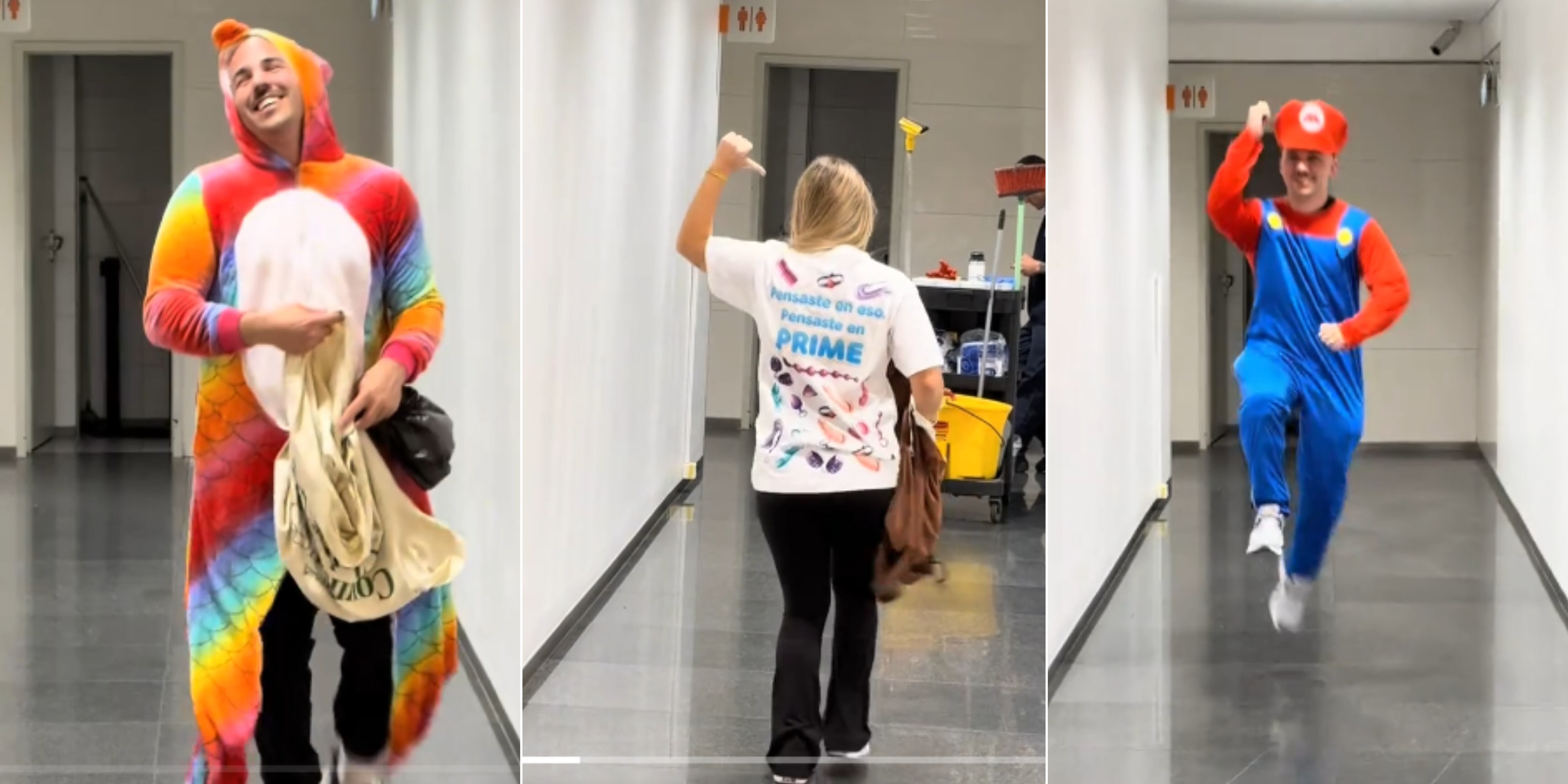 Se fueron a Brasil disfrazados por una divertida consigna y se volvieron virales: el video