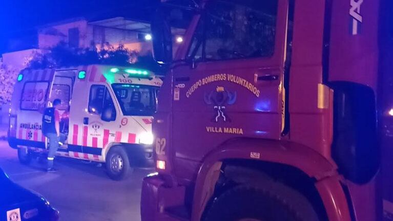 Se incendió un departamento y murió una joven en Villa María