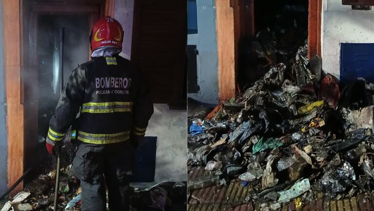 Se incendió una casas en Córdoba