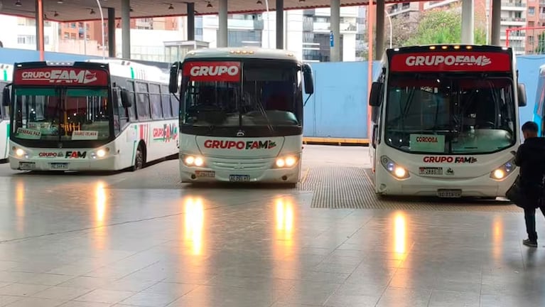 Se levantó el paro en interurbanos de FAM.