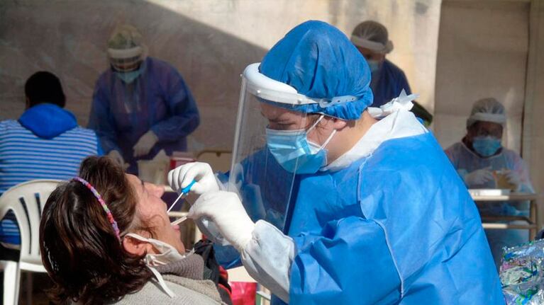 Se mantuvo la cantidad de nuevos contagios en comparación a días anteriores.