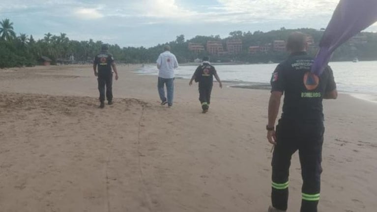 Se meti al mar y lo mat una bestia desconocida