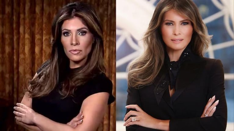 Se operó para parecerse a Melania Trump 