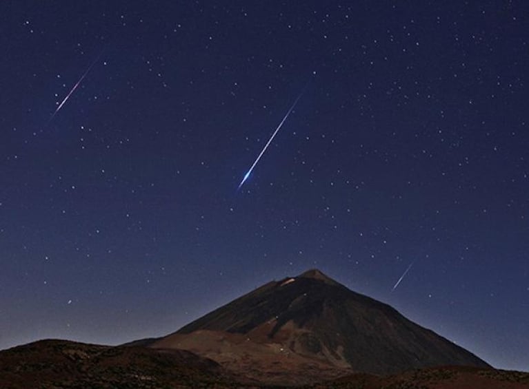 Se podrá ver la lluvia de estrellas a partir de esta noche