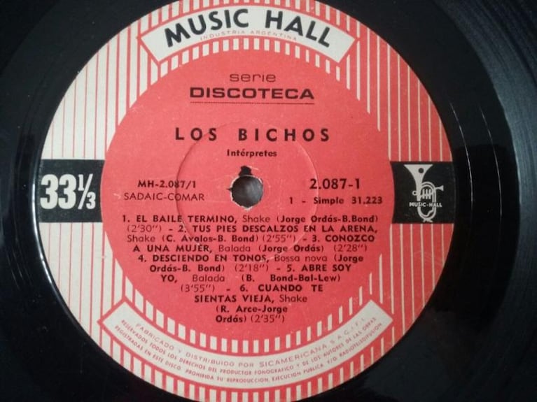 Se presenta la re-edición del disco "Los Bichos - Antología Music Hall", una joya cordobesa del rock