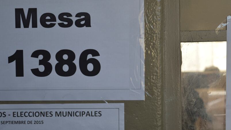 Se puede consultar el resultado de la votación en cada mesa de la ciudad. 