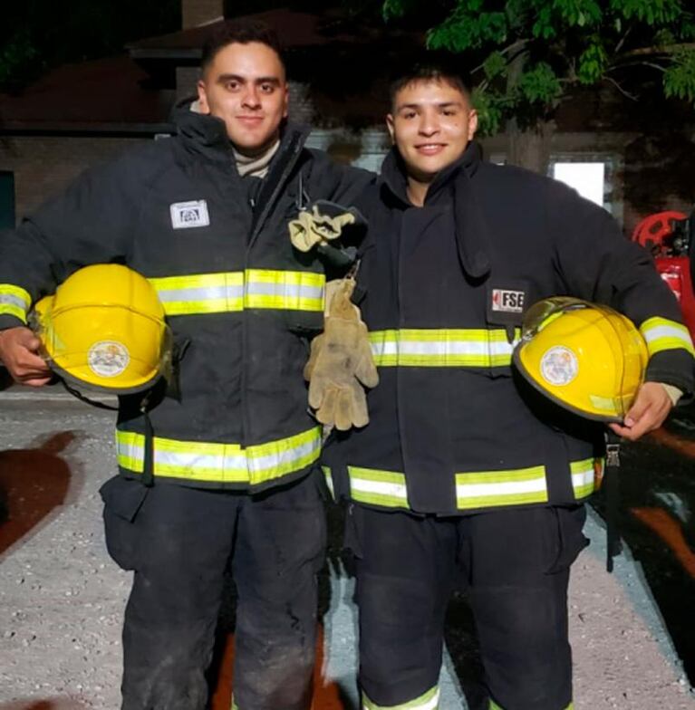 Se puso a estudiar en un recreo del trabajo: es bombero y sueña con terminar el secundario