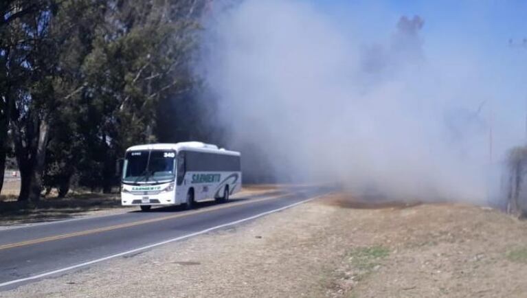 Se reactivó el fuego en Capilla del Monte y hay dos focos más