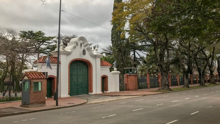 Se realizan las pericias correspondientes dentro del predio presidencial.