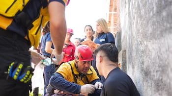 Se realizó una simulación de inundación en Villa Páez.