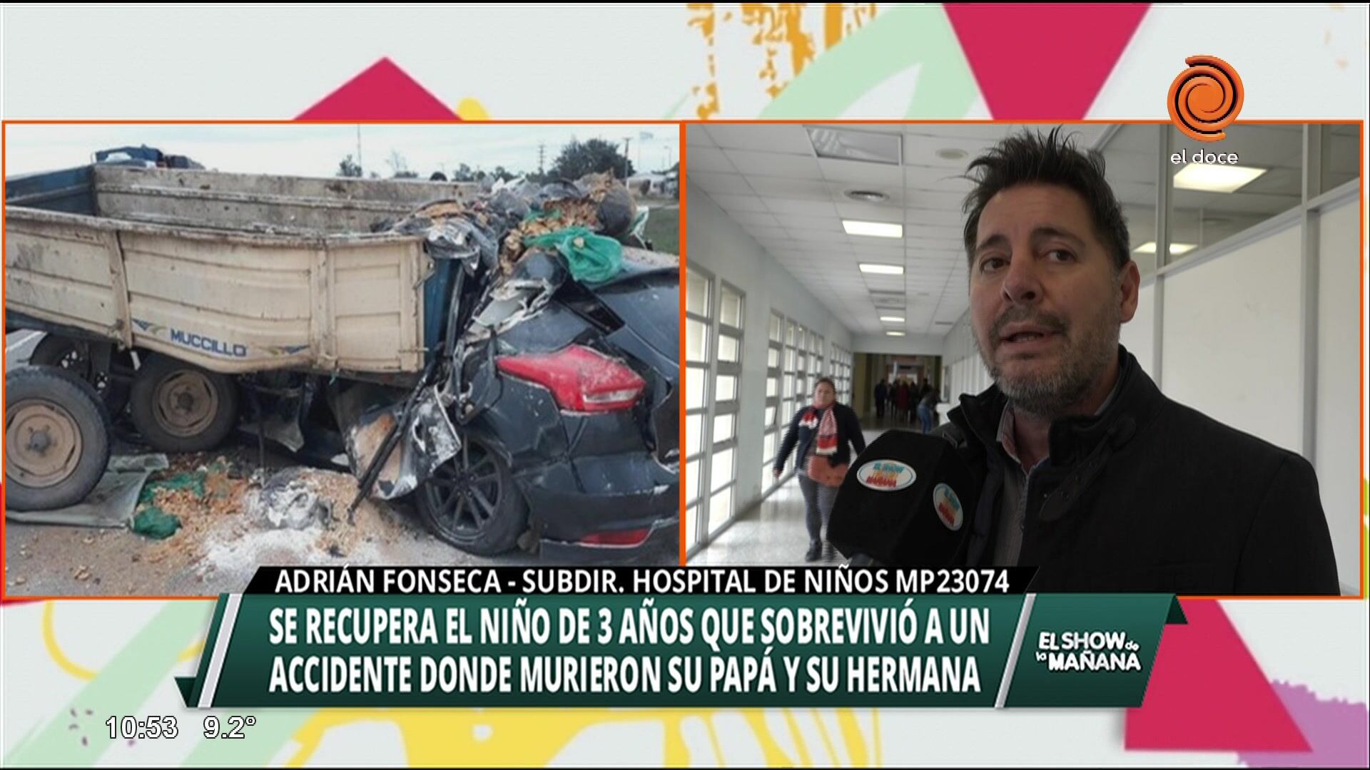 Se recupera menor accidentado
