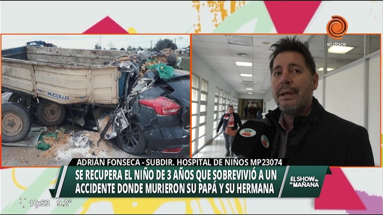 Se recupera menor accidentado