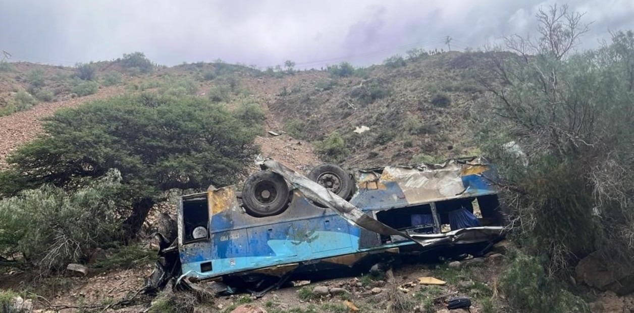 Se registró un terrible accidente vial en Bolivia.