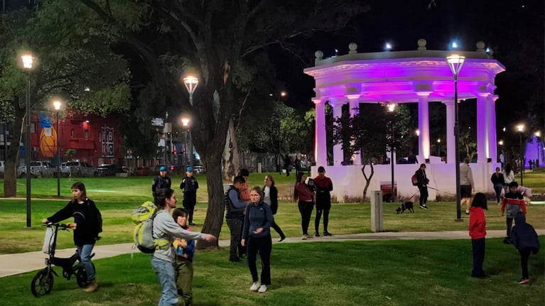 Se reinauguró el Parque Las Heras en Córdoba.