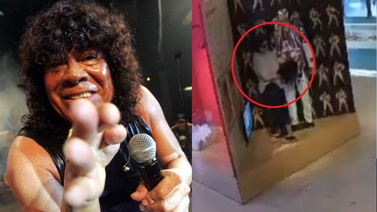 Se robó la peluca de La Mona Jiménez en el Museo del Cuarteto y quedó registrado: el video