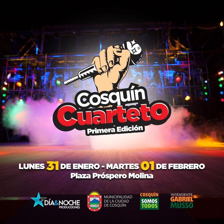 Se viene Cosquín Cuarteto y ya hay fechas confirmadas