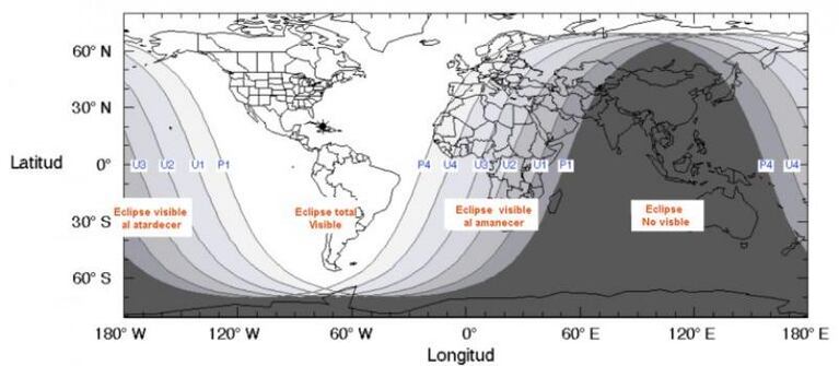 Se viene el eclipse total de Luna: cuándo se podrá ver en Córdoba