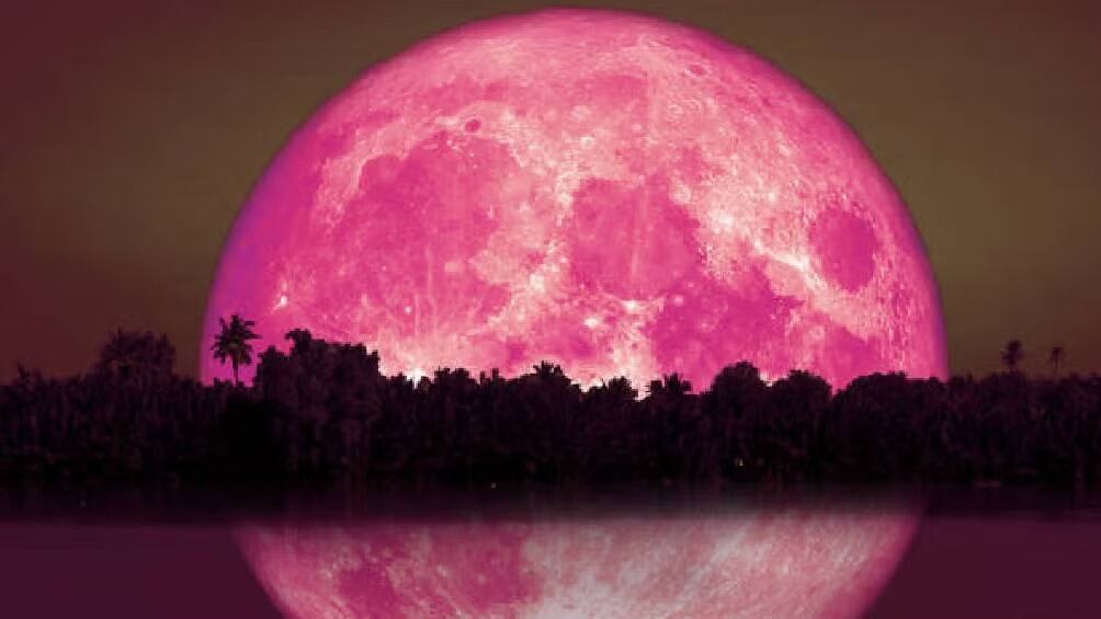 Se viene la Luna de fresa: cuándo y cómo verla desde la Argentina
