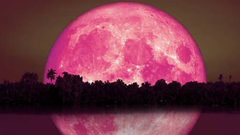 Se viene la Luna de fresa: cuándo y cómo verla desde la Argentina