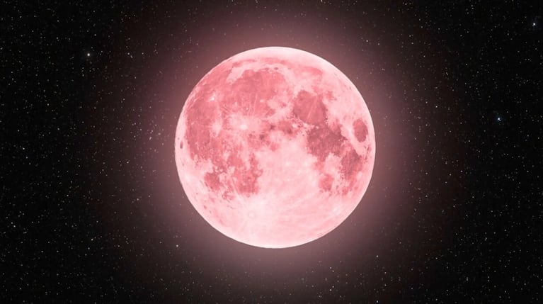 Se viene la Luna de fresa: cuándo y cómo verla desde la Argentina