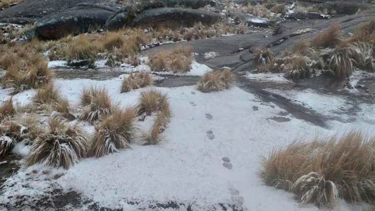 ¿Se viene la nieve a punto de comenzar noviembre?