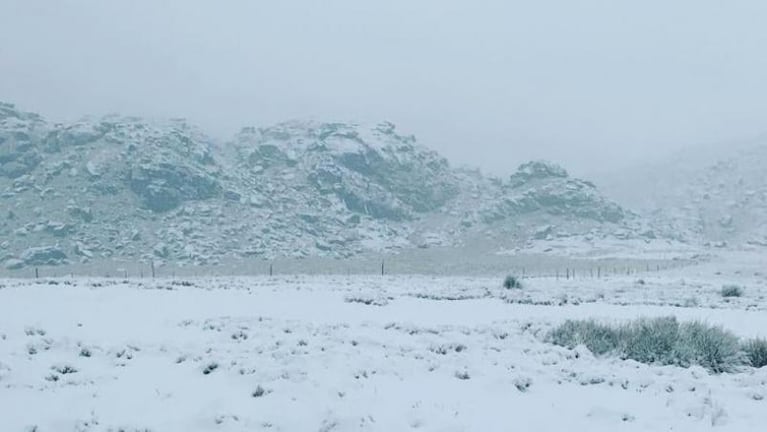 Se viene la primera nevada en Córdoba: cuándo podría ser