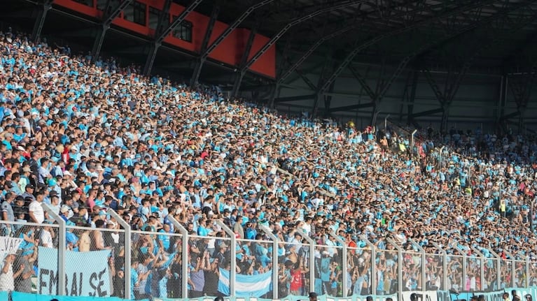Se viene otra marea celeste al Estadio La Pedrera de San Luis.