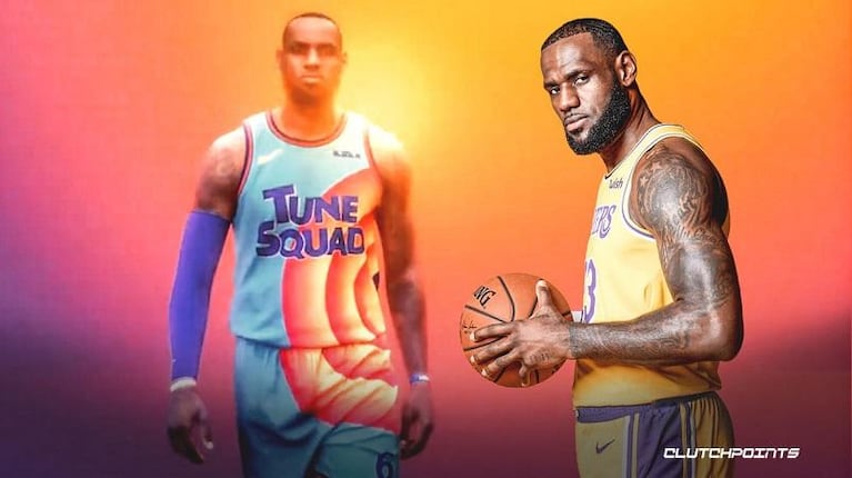 Se viene Space Jam 2: LeBron James presentó el uniforme que utilizará en la película