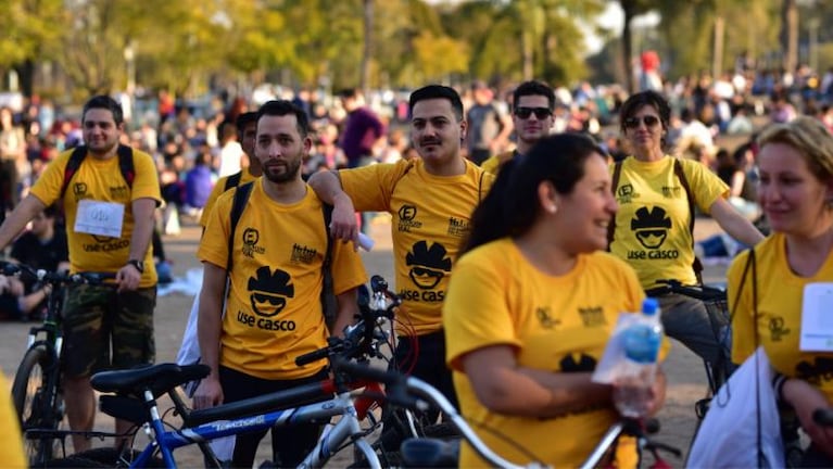 Se viene una bicicleteada en el Parque de las Tejas