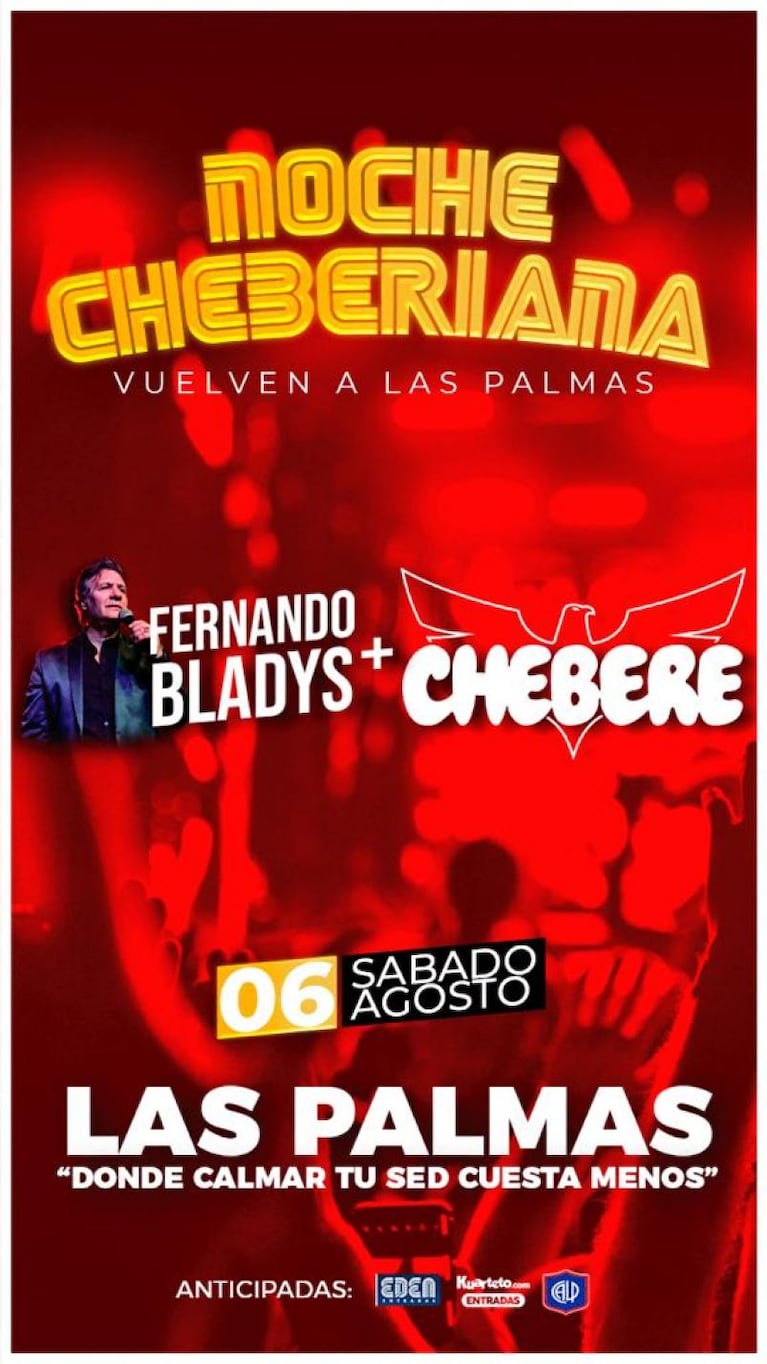 Se viene una noche cheberiana con Bladys y la nueva generación