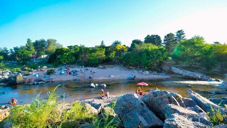 Se vienen días ideales para disfrutar de los ríos de las sierras.