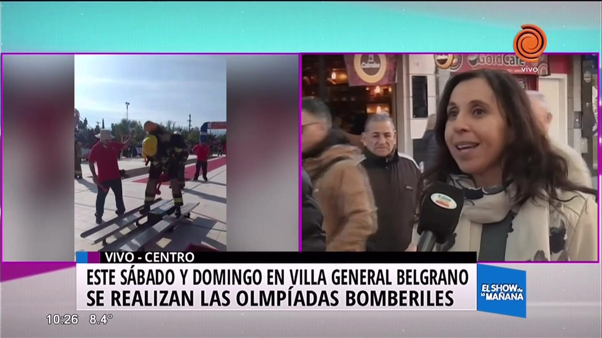 Se vienen las Olimpiadas Bomberiles