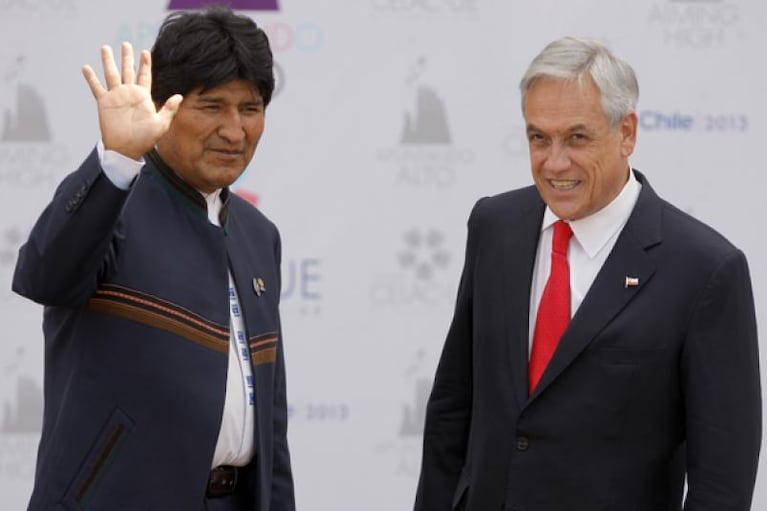 Sebastián Piñera trató de mentiroso a Evo Morales