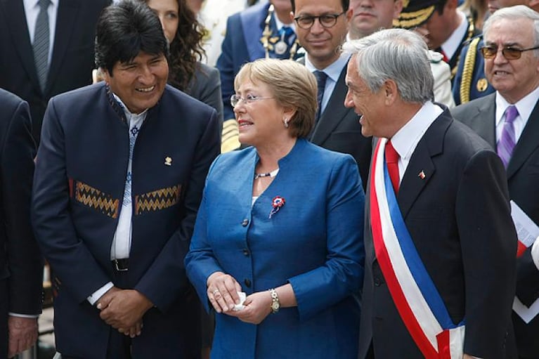 Sebastián Piñera trató de mentiroso a Evo Morales