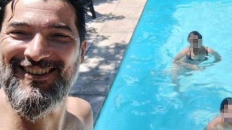 Sebastián Villarreal y sus hijos.