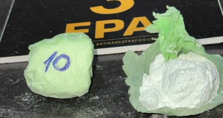 Secuestraron cocaína y marihuana en la localidad de San Agustín.