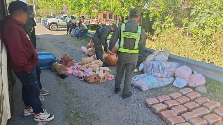 Secuestraron más de 50 kilos de droga.