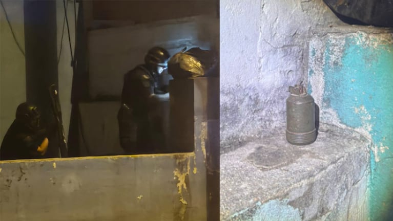 Secuestraron una granada en barrio Villa El Libertador.