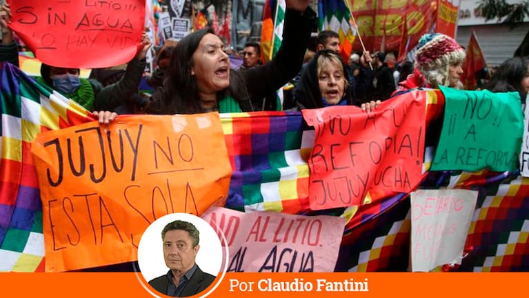 Según el cocalero, el gobernador de Jujuy apoyó la protesta boliviana de 2019.